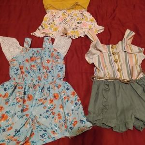 Set of 3 dressy rompers